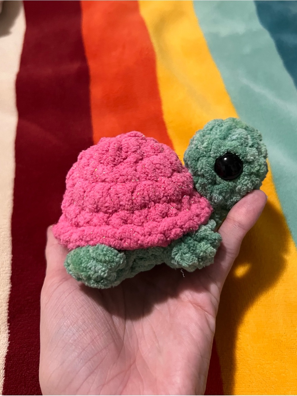 Plush Crocheted Turtle 🐢